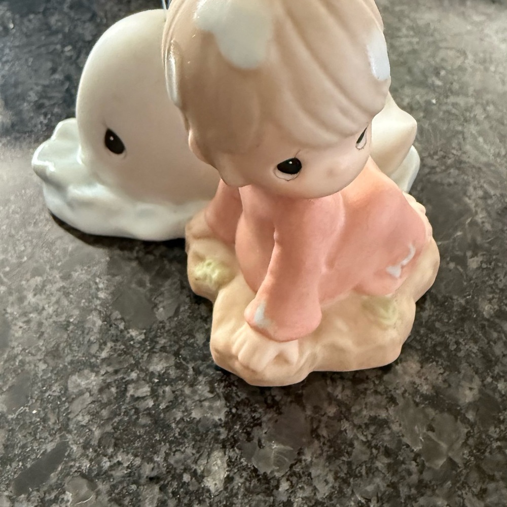 Precious Moments Jonah & the Whale figurine from 1998